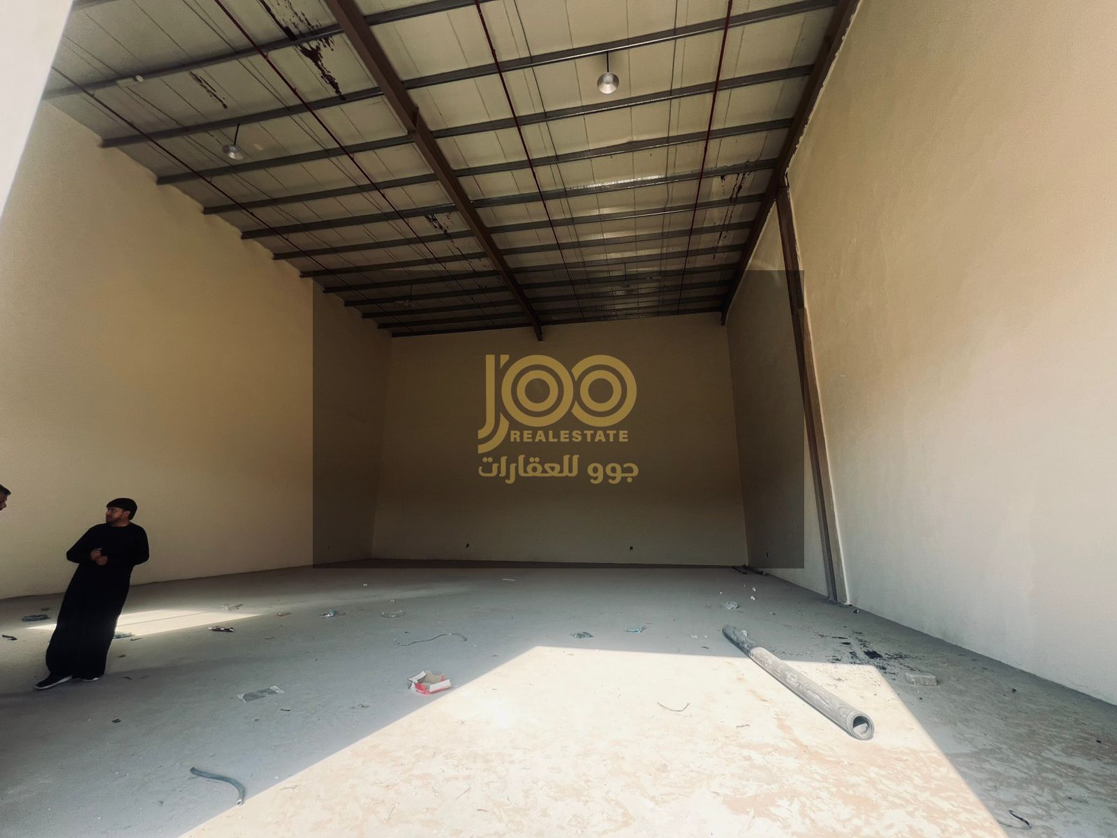 A prime warehouse in Umm Al Quwain Industrial Area (Electricity) suitable for all activities, located on the main road.