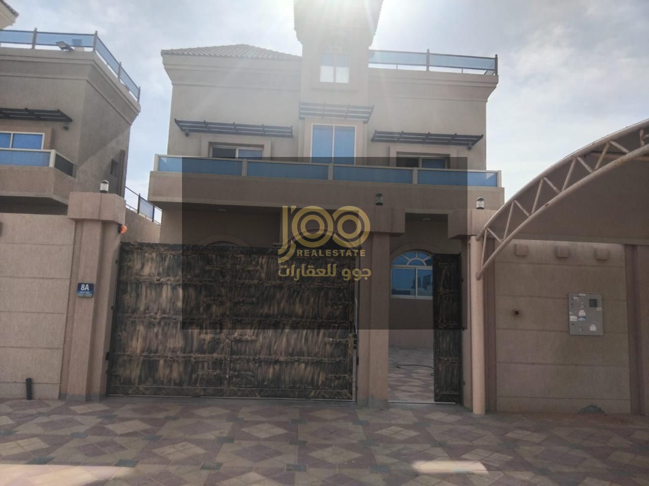 A distinctive villa in Umm Al Quwain, Al Salamah area, consisting of spacious bedrooms and a large living room suitable for a family, and also include