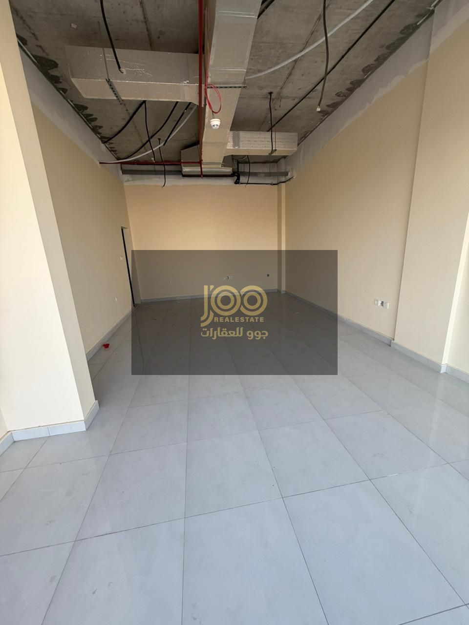 Commercial shop for rent in Al Haboub area, Umm Al Quwain, with a strategic and easily accessible location.