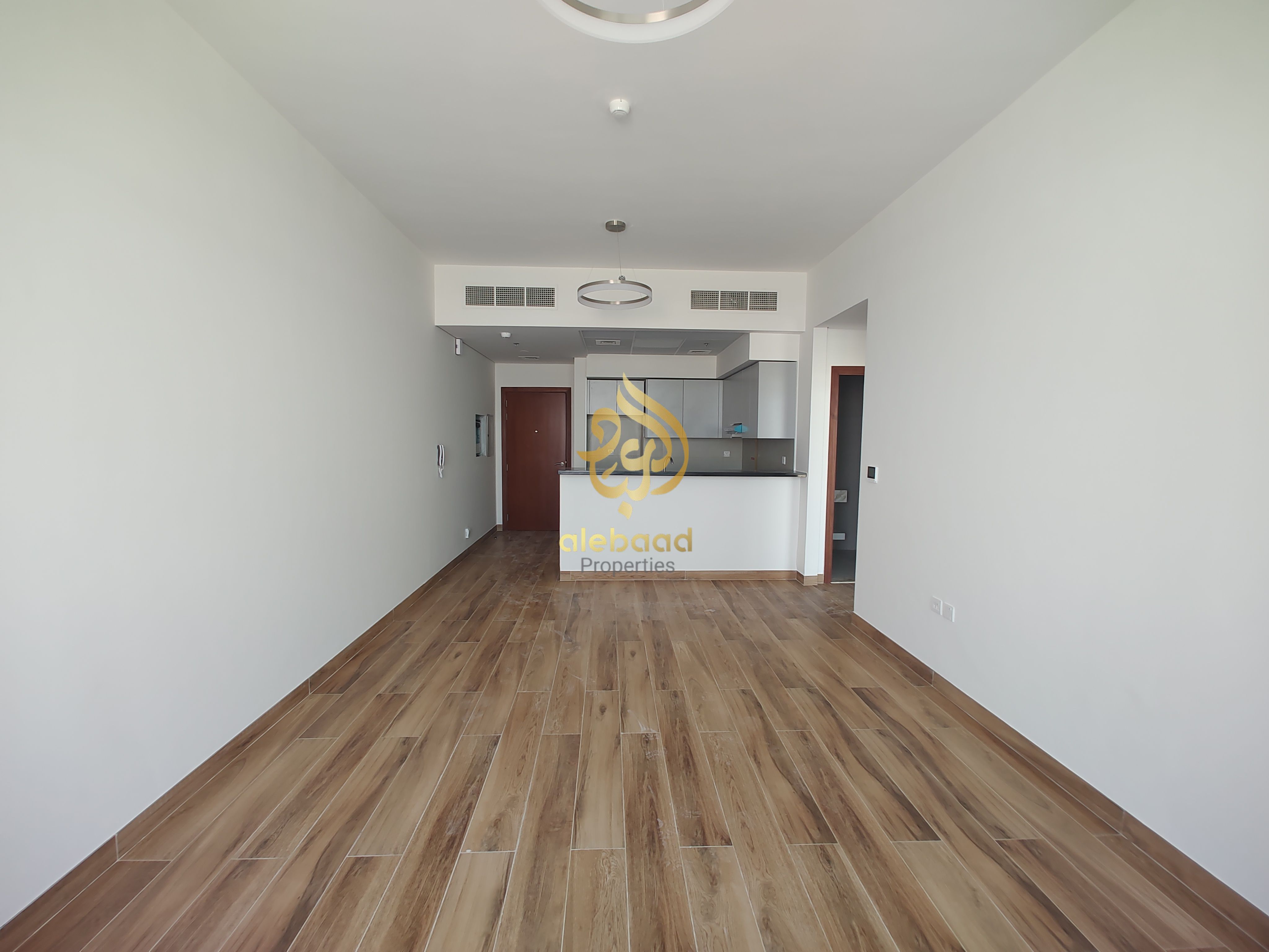 Specious Brand New 1BHK apartment with bolcony very prime location just in 63k in warsan 4