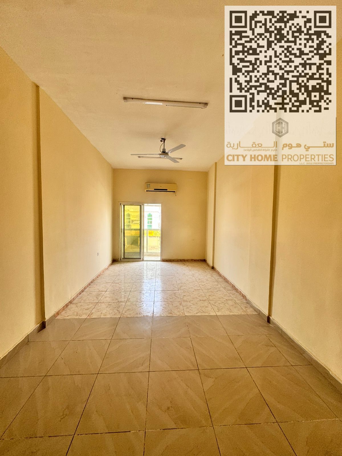 Attractive Studio | Separate Kitchen + Balcony + Split AC