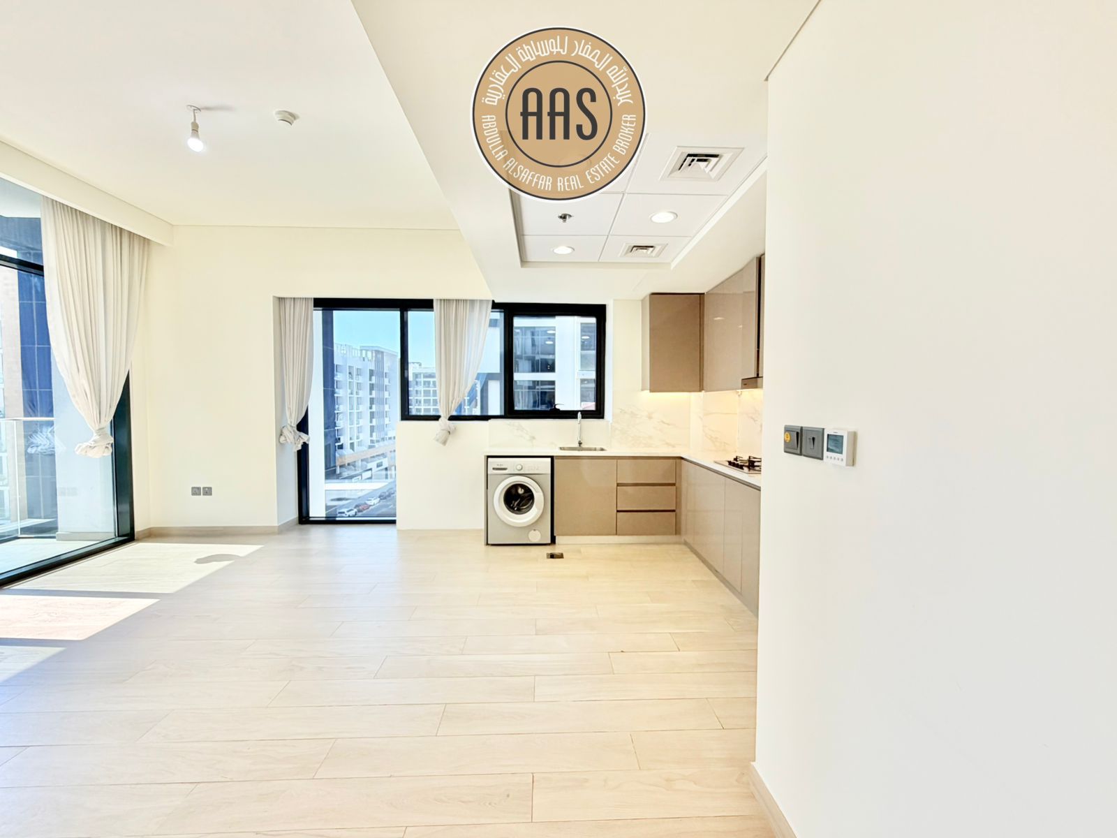 Hot Offer Ready To Move Corner 1-bedroom Apartment Only in 77,000