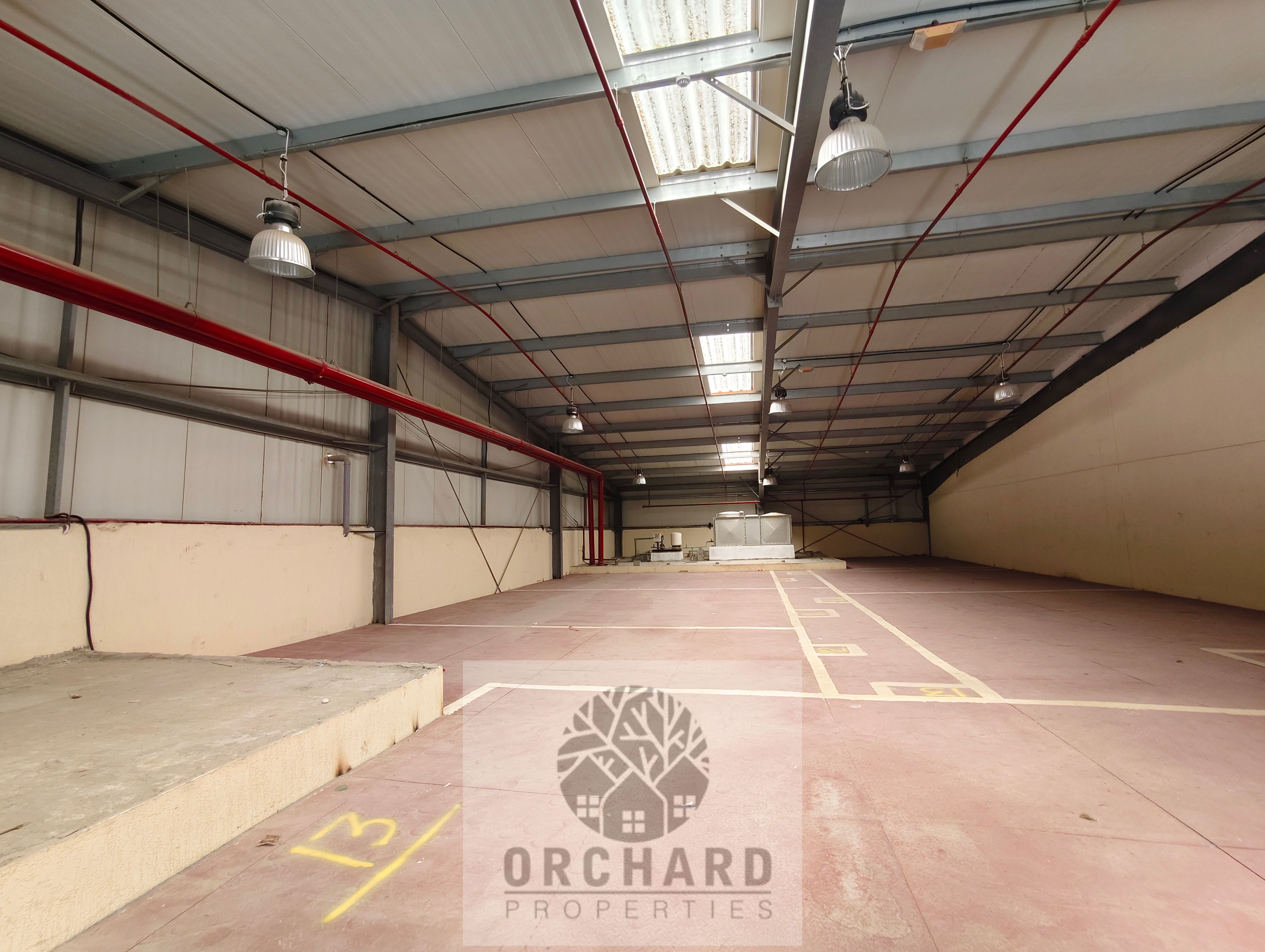 Good for Storage Heighted Roof Easy Loading and Unloading Good parking Area Civil Defense Electricity