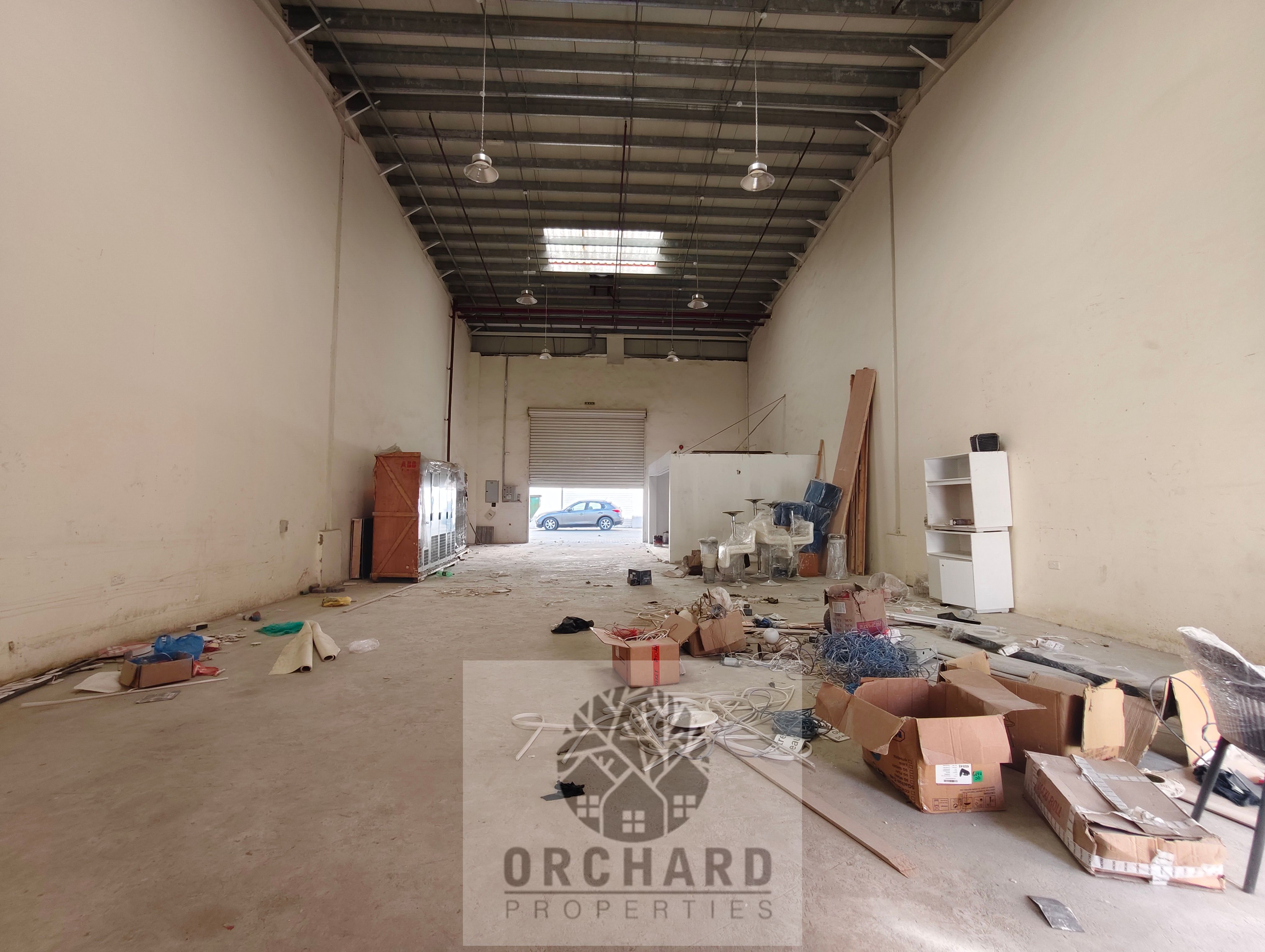 Heighted Roof Easy Loading and Unloading Good parking Area Very Close to Emirates Road Storage only