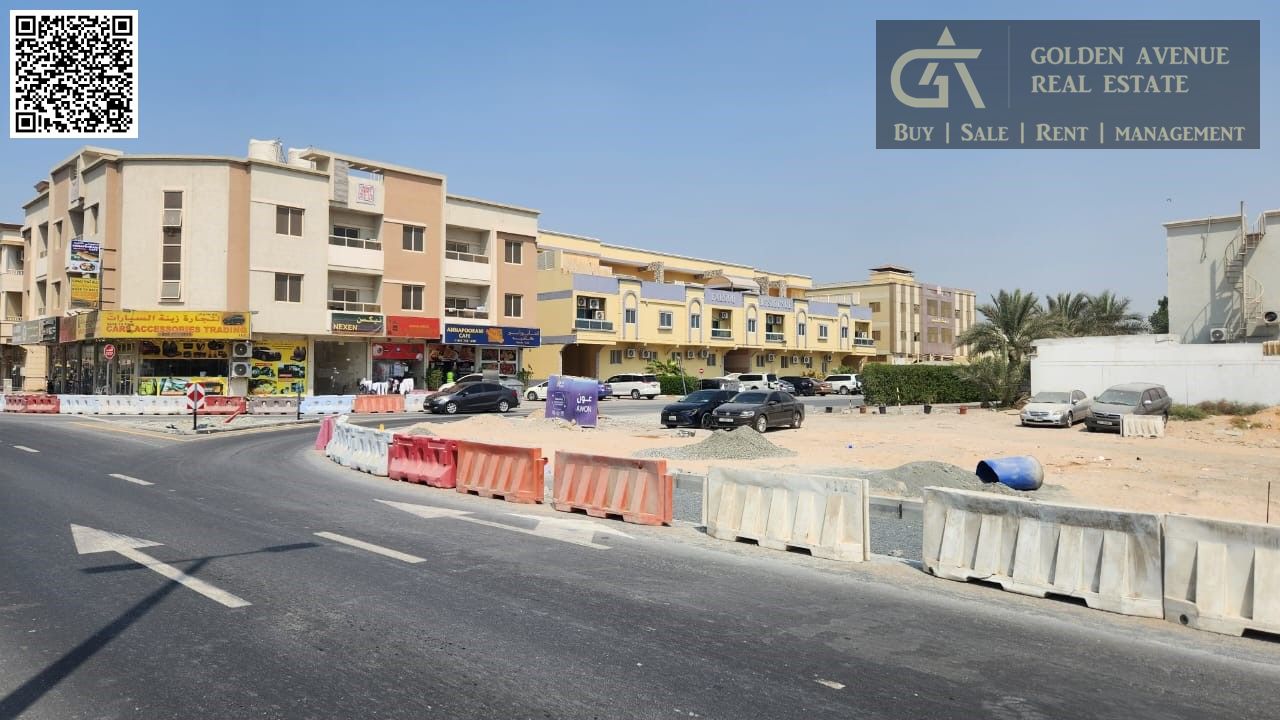G+2 Commercial + Residential Land for Sale in Al Muwaihat 3 - Ajman