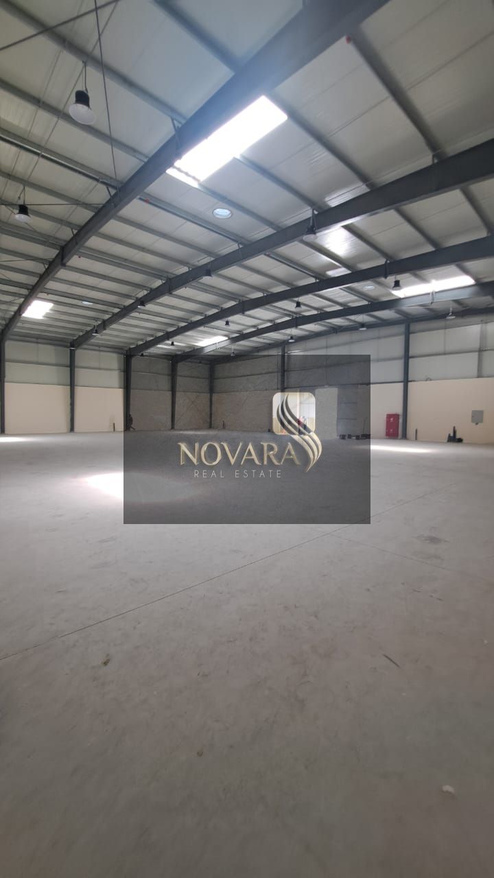 Warehouse Compound for Rent in Al Saja’a Sharjah – 24,500 Sq Ft Plot, 10,000 Sq Ft Warehouse, 183 kW Power