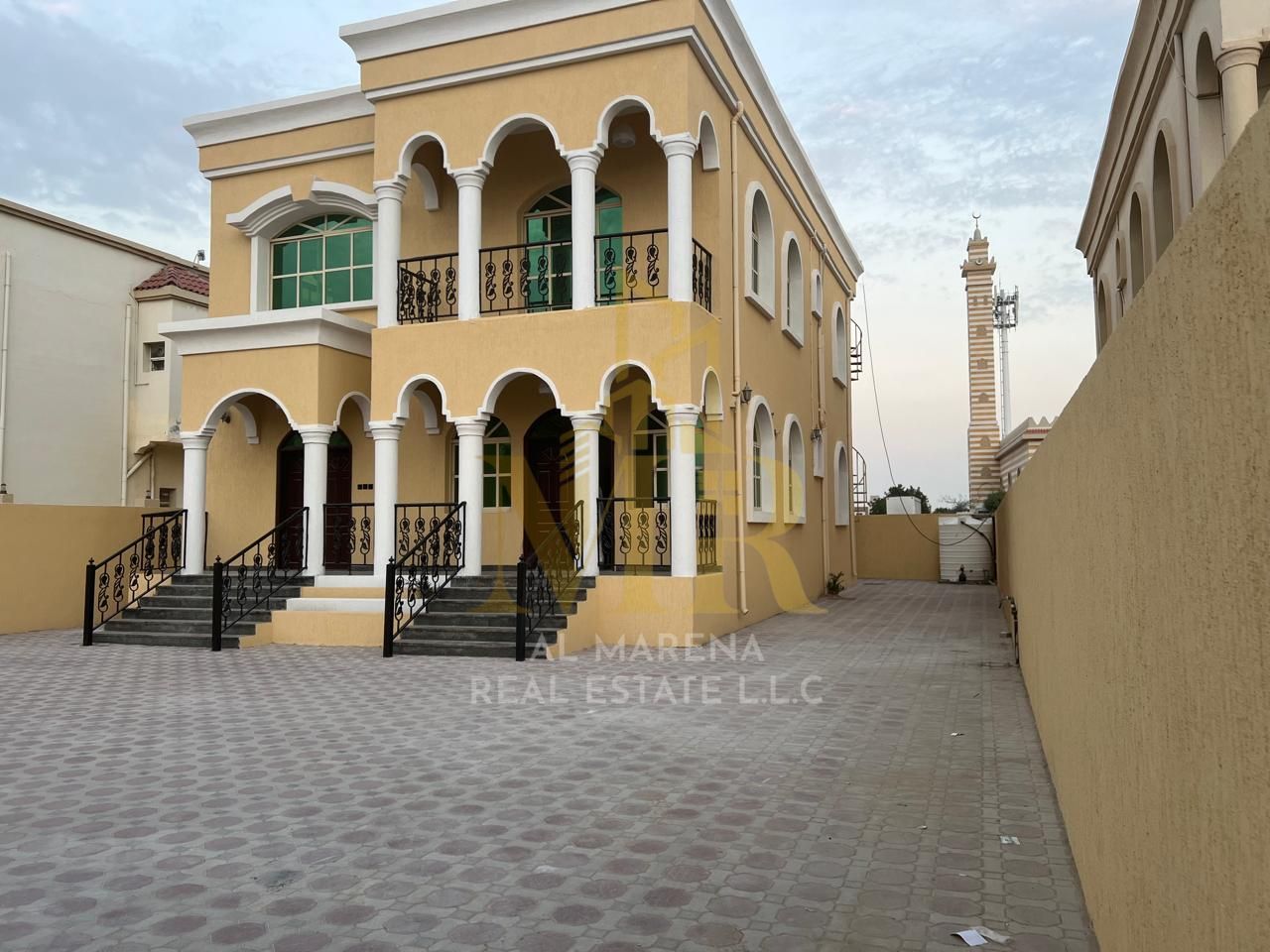 Villa for Sale in a Quiet Location in Al Rawda 1, Ajman | Large 5,000 Sqft Plot | 5 Bedrooms + Maid’s Room | Inclusive of Electricity & Water