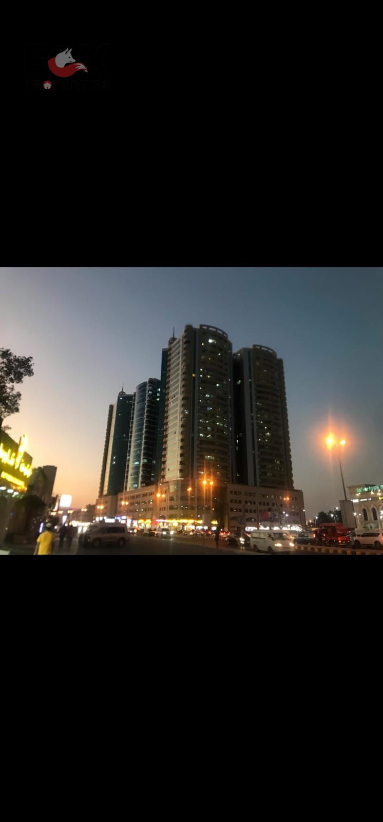 With an open view | The largest two-bedroom apartment in Ajman | With gym and swimming pool | Vacant and ready to move in