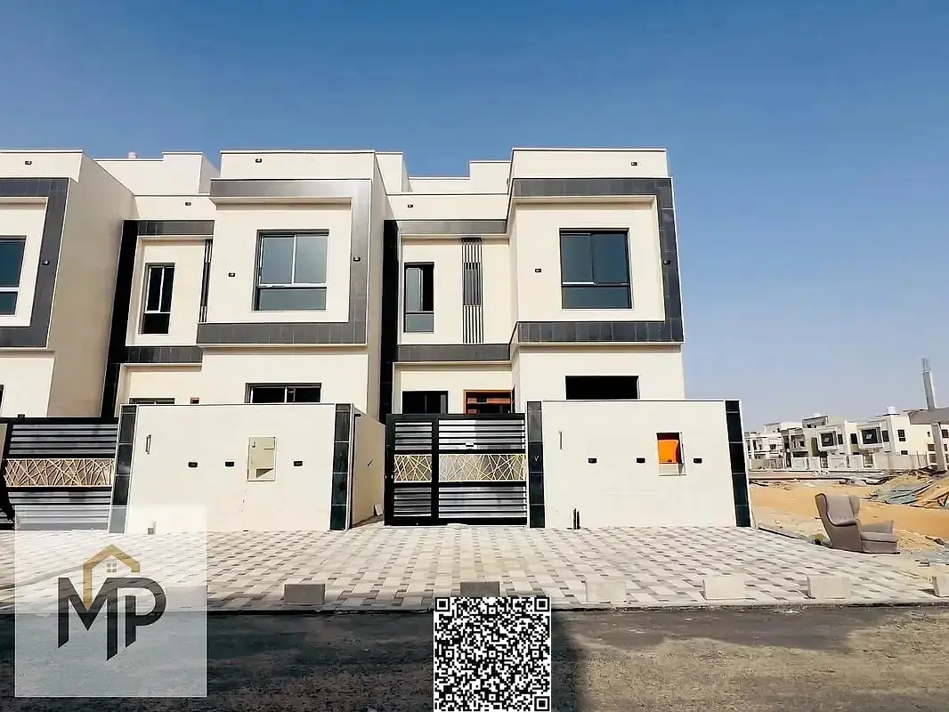 Villa in Al Helio 2 – Ajman, including registration fees, 4 master bedrooms with built-in wardrobes in a prestigious area of Al Helio