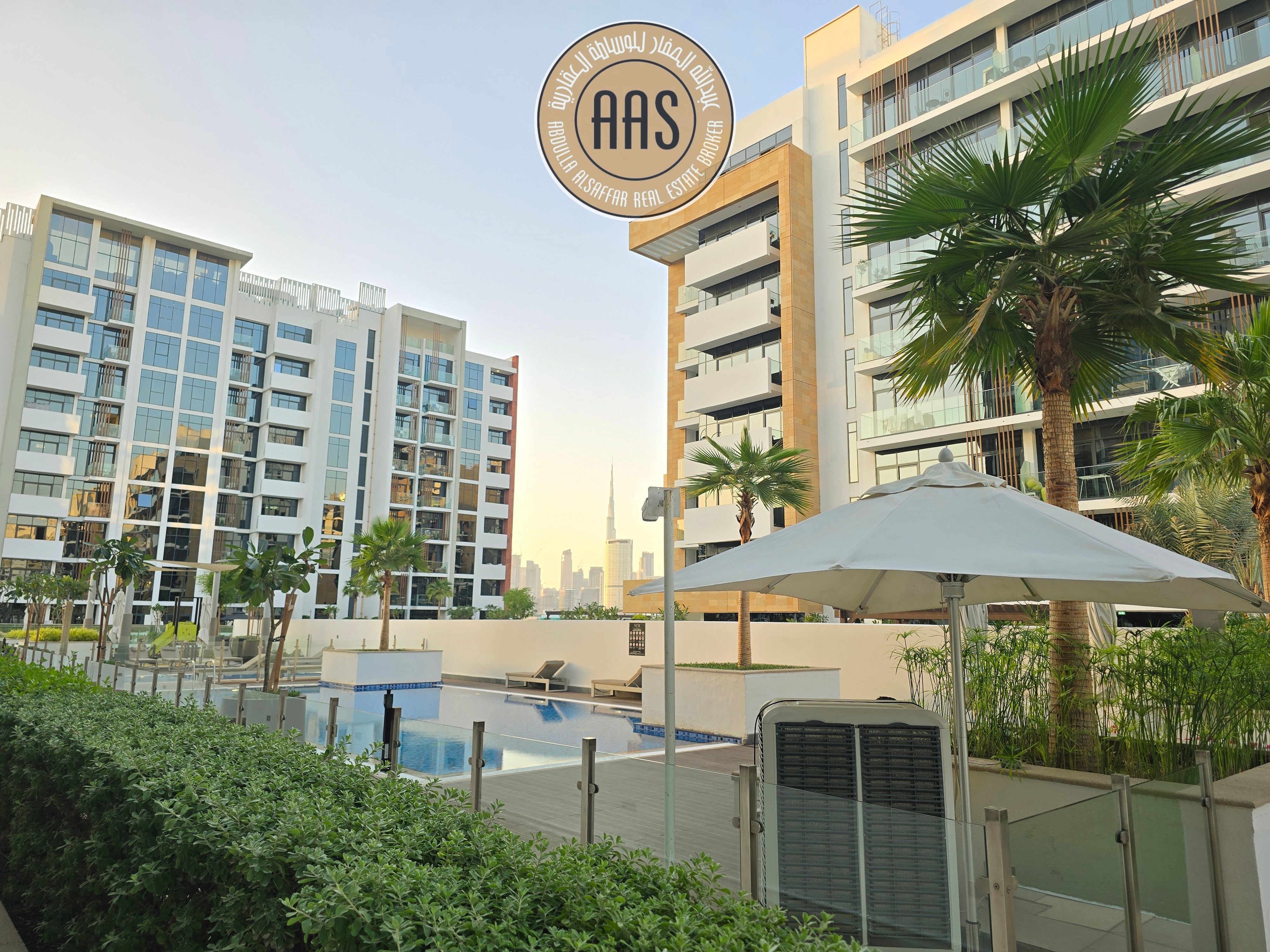 Chiller Free , Studio Apartment With Kitchen Appliances, Burj Khalifa view , Only in 55,000