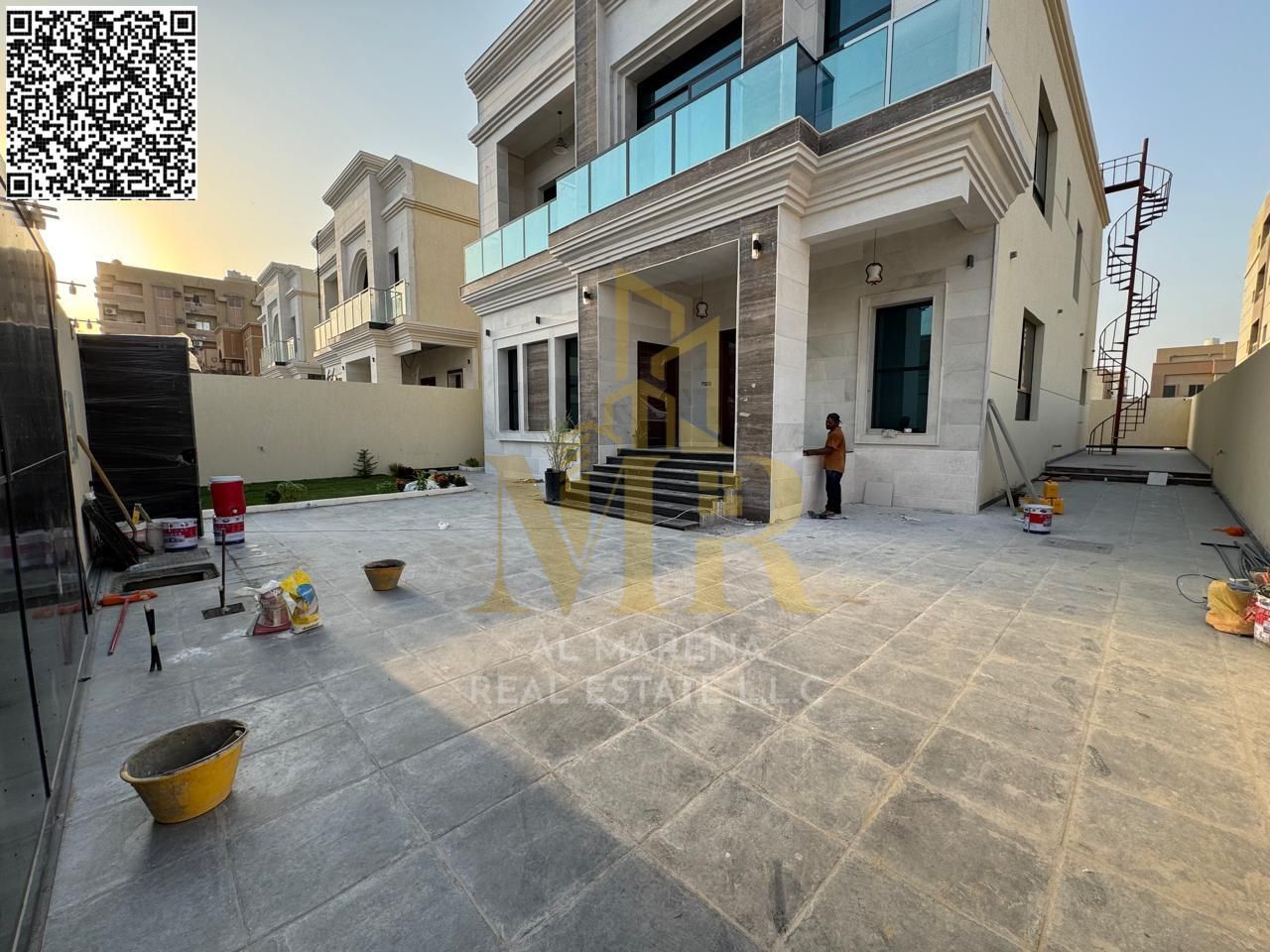 With electricity, water, and air conditioning, own your dream villa and invest in a luxurious villa in the heart of Al Rawda.