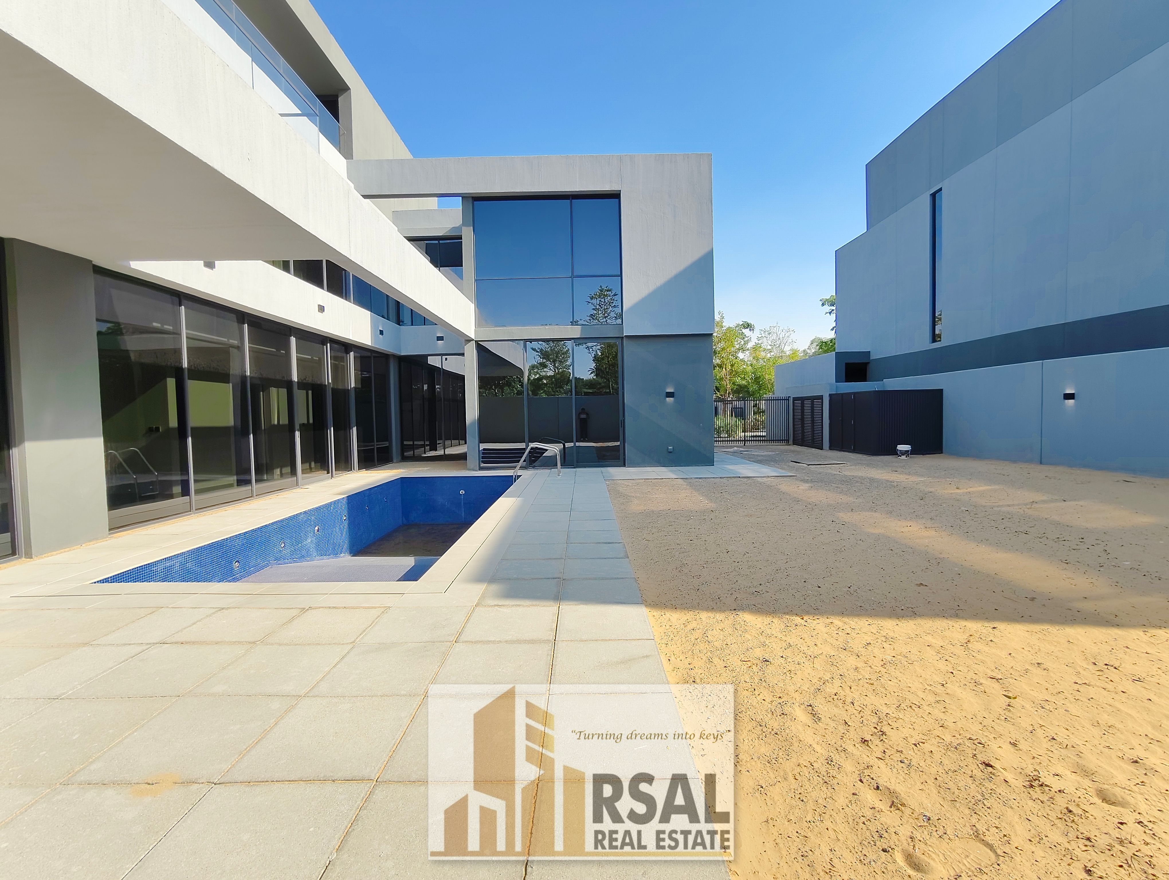Gated community Luxurious 5BR villa with private pool Near To park