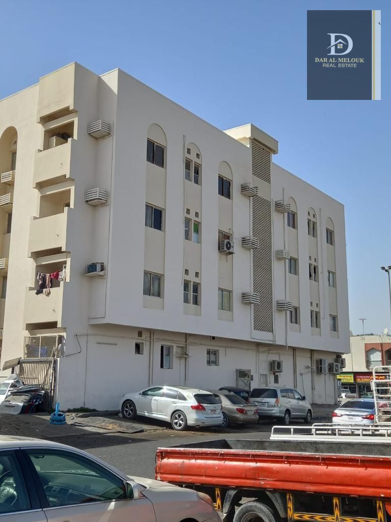 For Sale in Sharjah Building in Industrial Area 3 The building consists of: Ground floor + 3 floors Corner location on a 36-meter and 18-meter stre