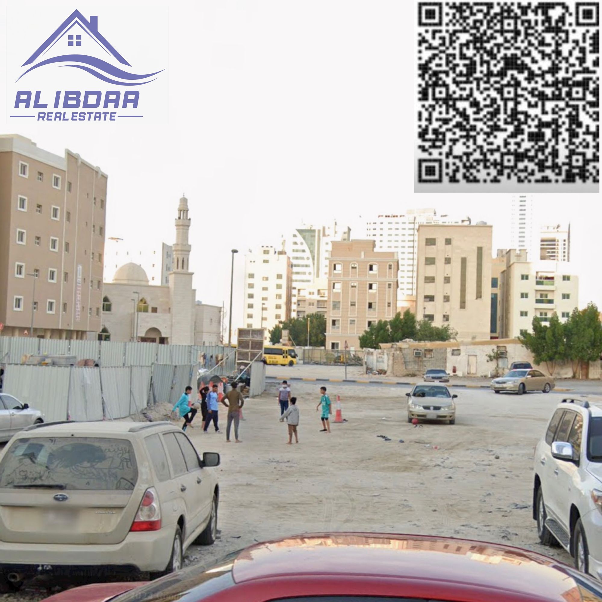 Corner Residential & Commercial Plot for Sale – Al Nakhil 2, Ajman