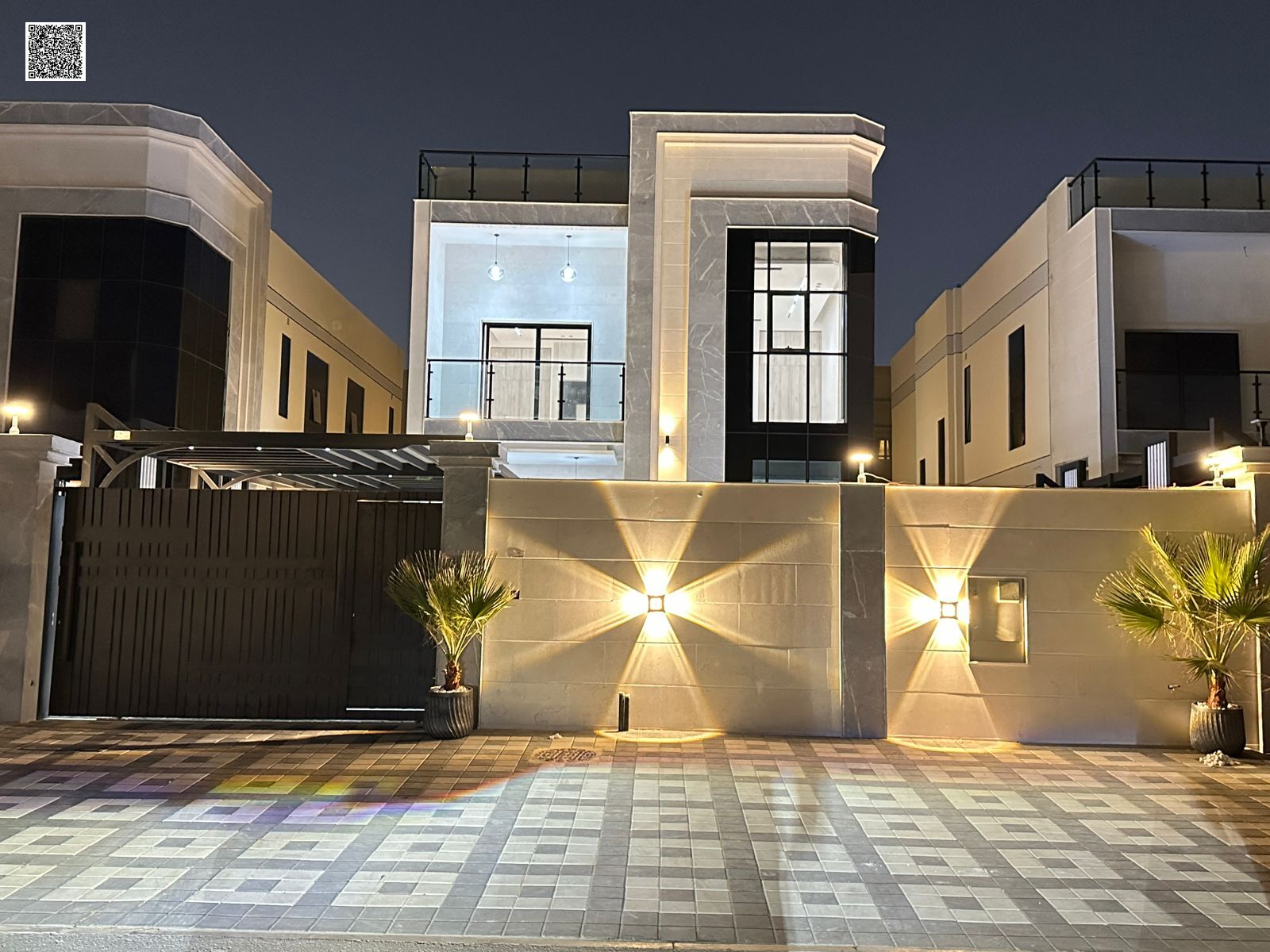 A villa with high-end finishes and a smart layout that achieves maximum privacy and smooth movement within the home.