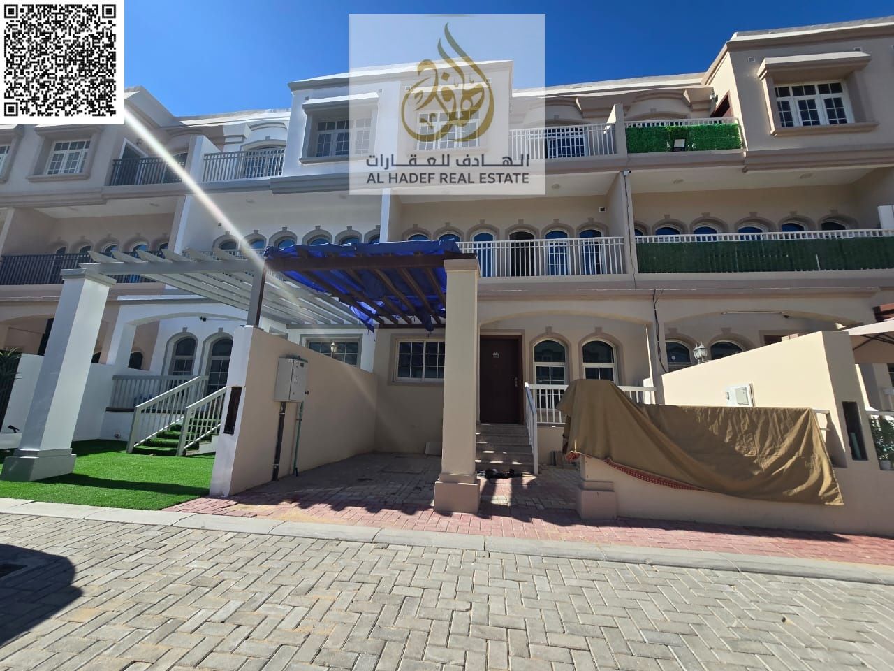 Uptown villa, 4 bedrooms for sale in Al Zahia, Ajman, ready for immediate handover Freehold ownership for all nationalities 100% Location: Al