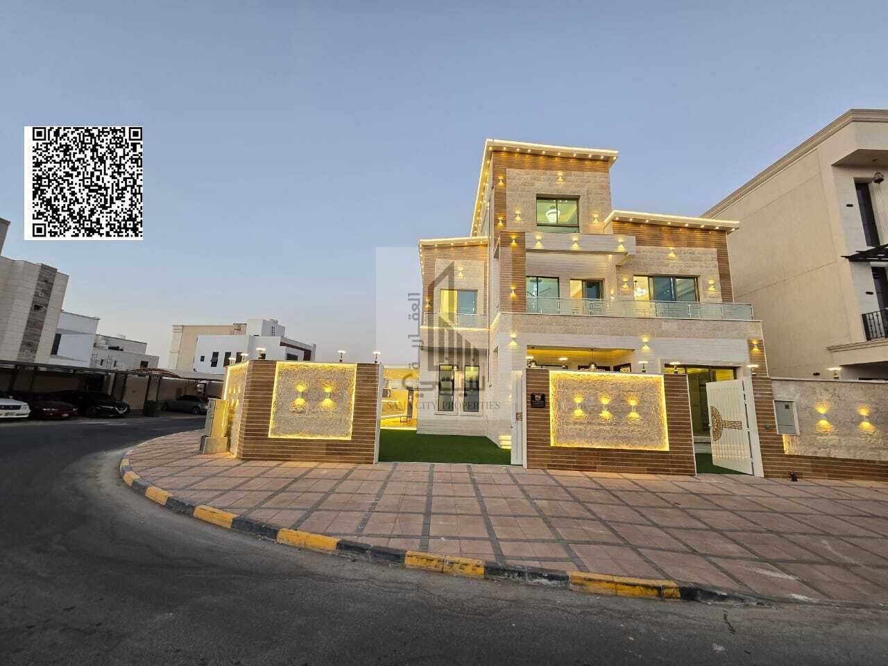 Villa for sale *Ajman * Consisting of: * *5 master bedrooms* * Majlis