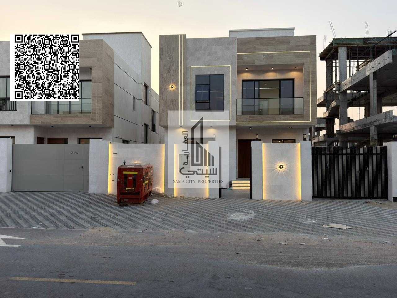Villa for sale *Ajman * Consisting of: * *5 master bedrooms* * Majlis