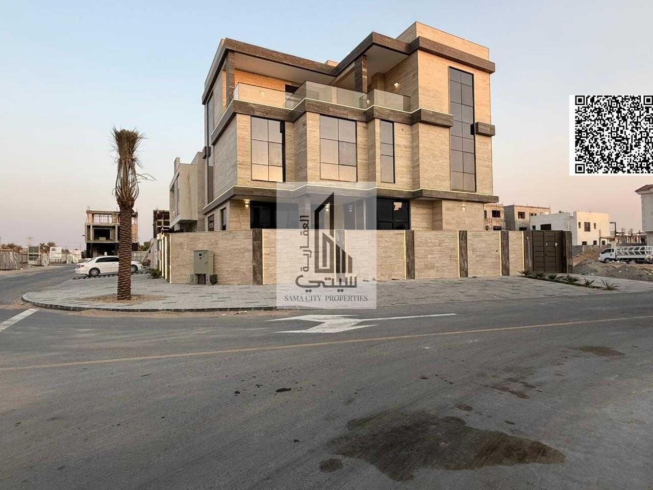 Luxury villa for sale in Ajman, including registration fees.