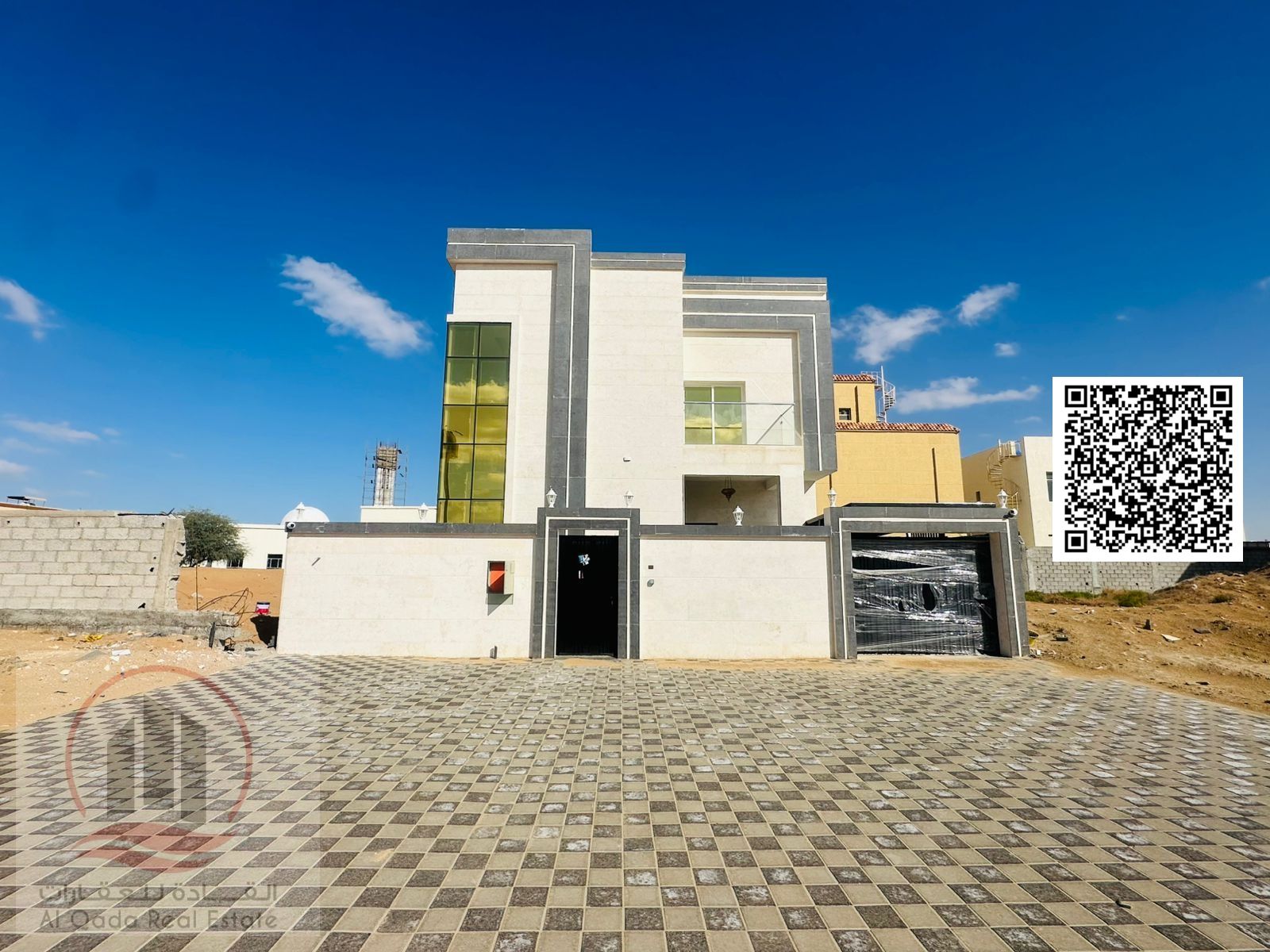 Super deluxe finishing and a special price: 5-bedroom villa in Al Zahia area