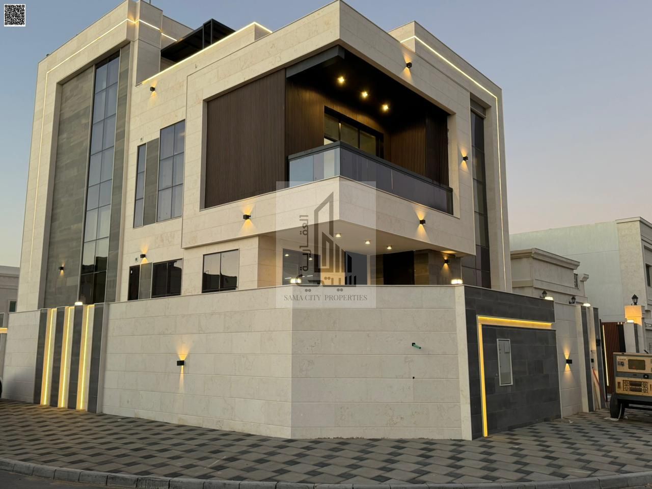 Corner villa for sale, prime location, registration fees included