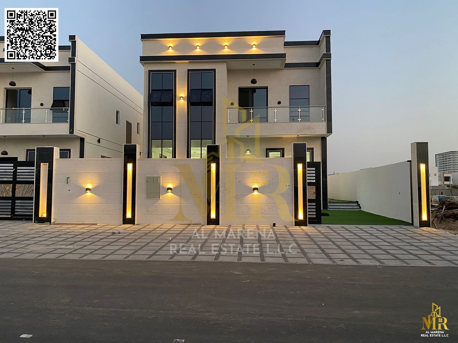 Villa on Al Rahmaniya Street, 3 master bedrooms with modern design and spacious layout, prime location, attractive price, seize the opportunity now fo