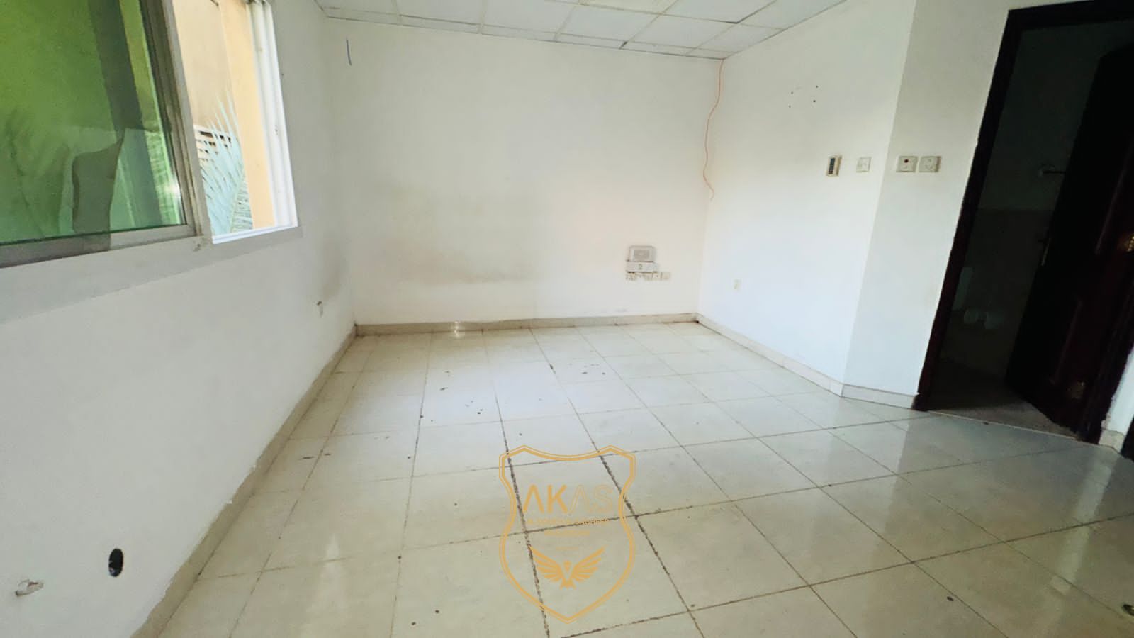 Studio apartment with centrel AC available in butina Sharjah