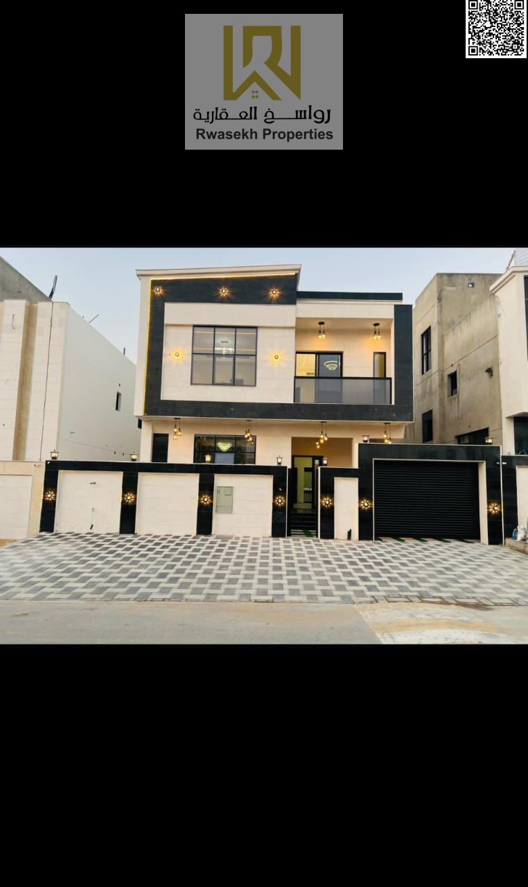 Luxury G+2 Villa for Sale in Al Helio 2, Ajman | 5 Bedrooms | High-End Finishing | Including Registration Fees