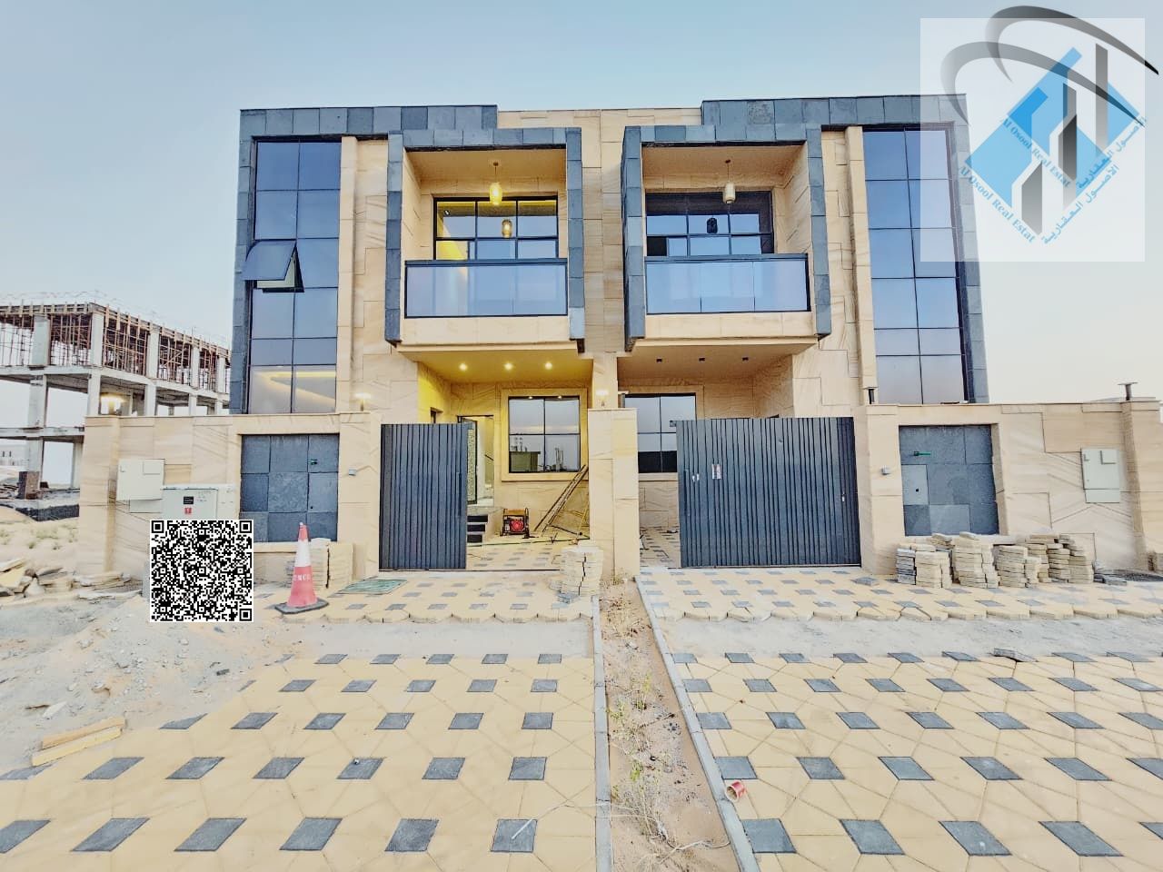 Villa for sale in Al Helio 2 area, prime location, very close to Emirates Road. 5 bedrooms. Price includes registration and ownership fees.