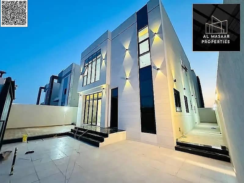 For sale: Luxurious modern two-story villa, including registration and ownership fees. High-end finishes and freehold ownership for all nationalities.