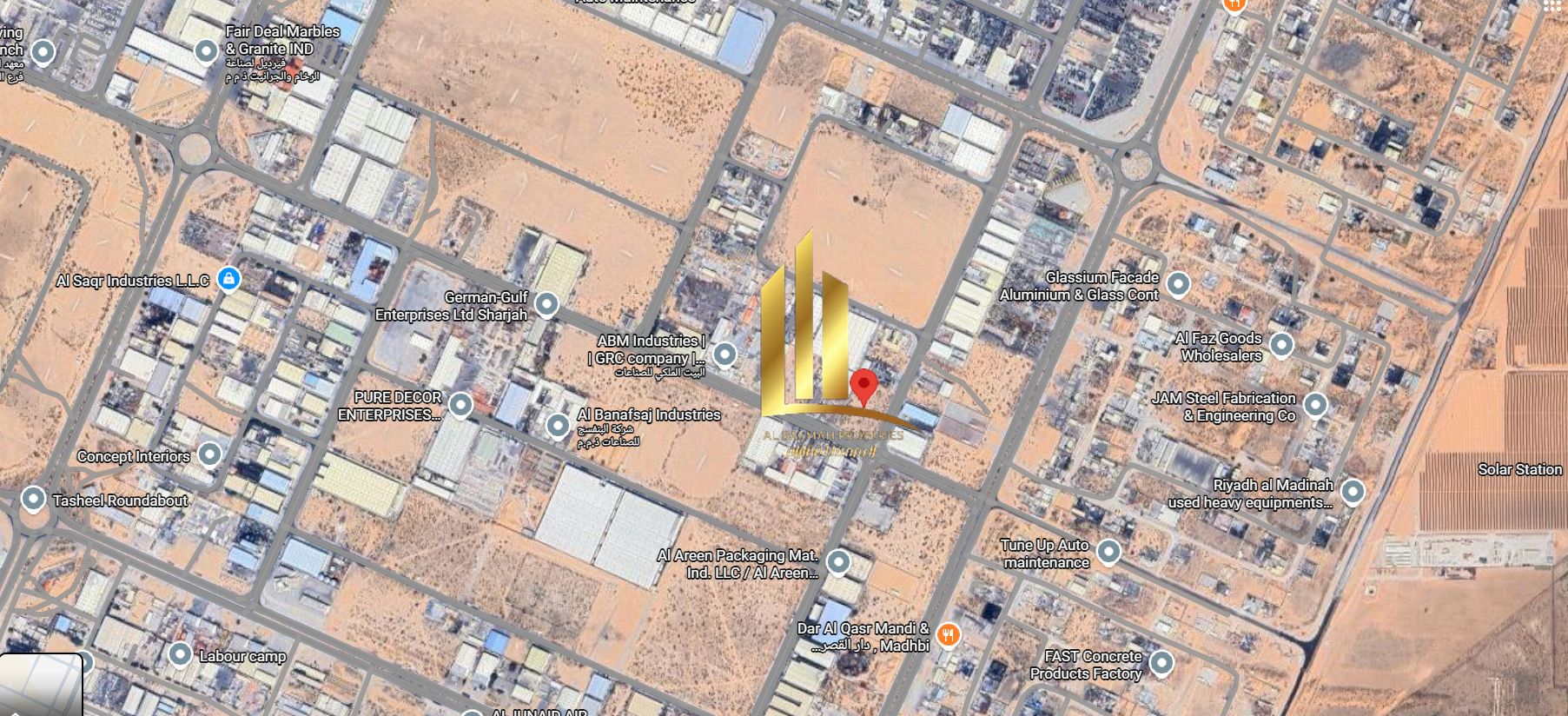 Land for sale in Emirates Industrial City Sharjah Distric Al Sajaa