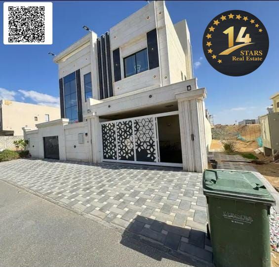 Villa for rent in Al Yasmin area (Ajman), six master bedrooms, very close to services and near Sheikh Mohammed Bin Zayed Road.