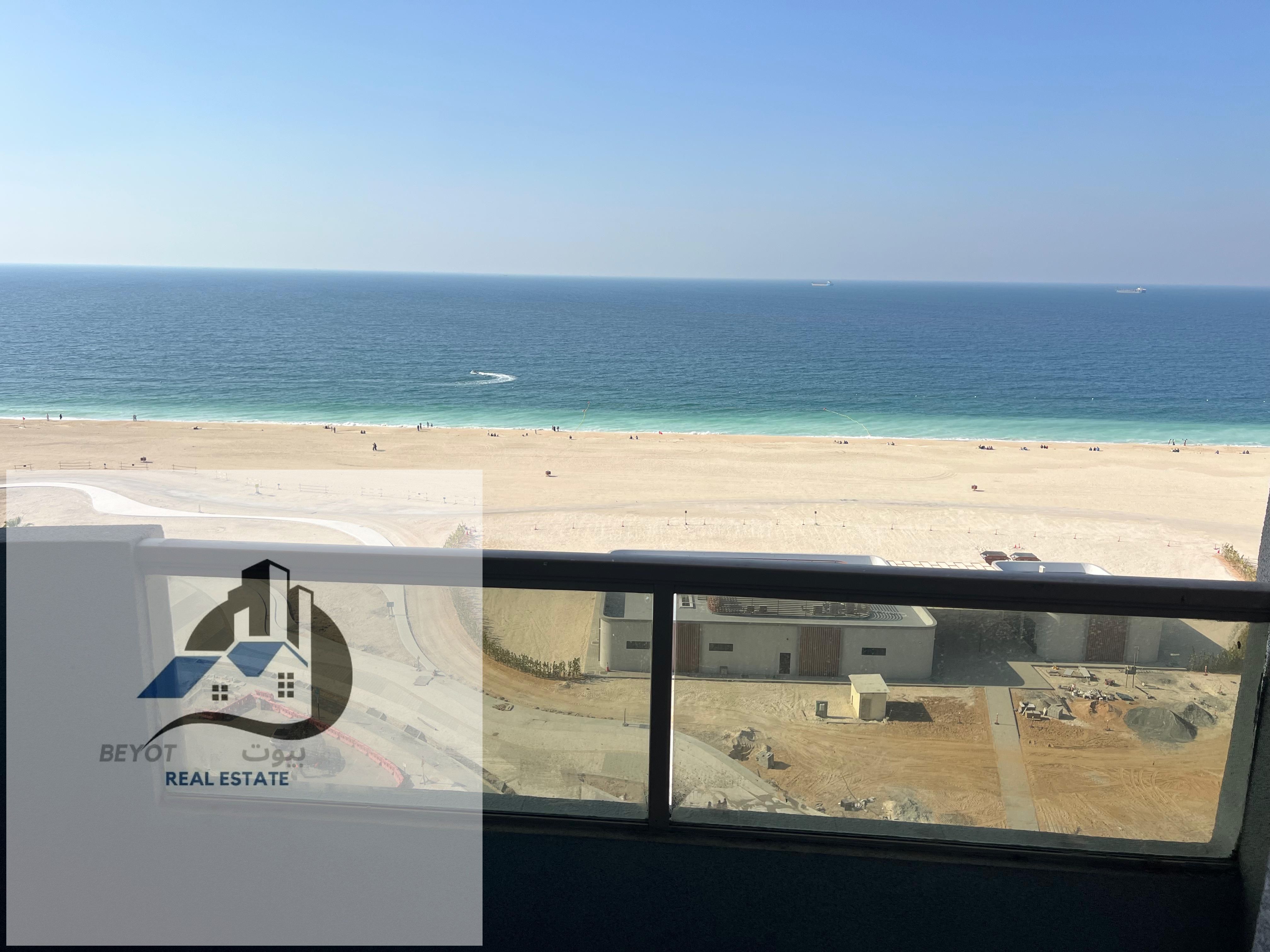 Imagine waking up to this view every day… The largest apartment in Ajman – Direct Corniche View