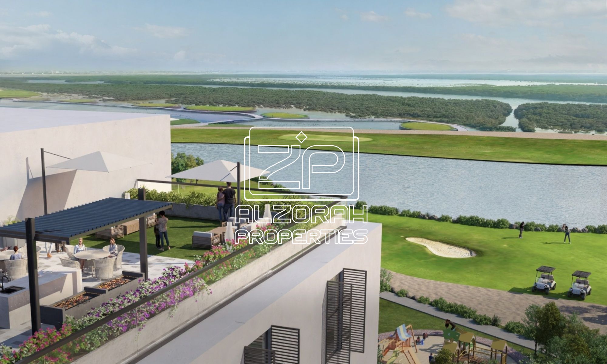 Luxurious Penthouse with Panoramic Golf View