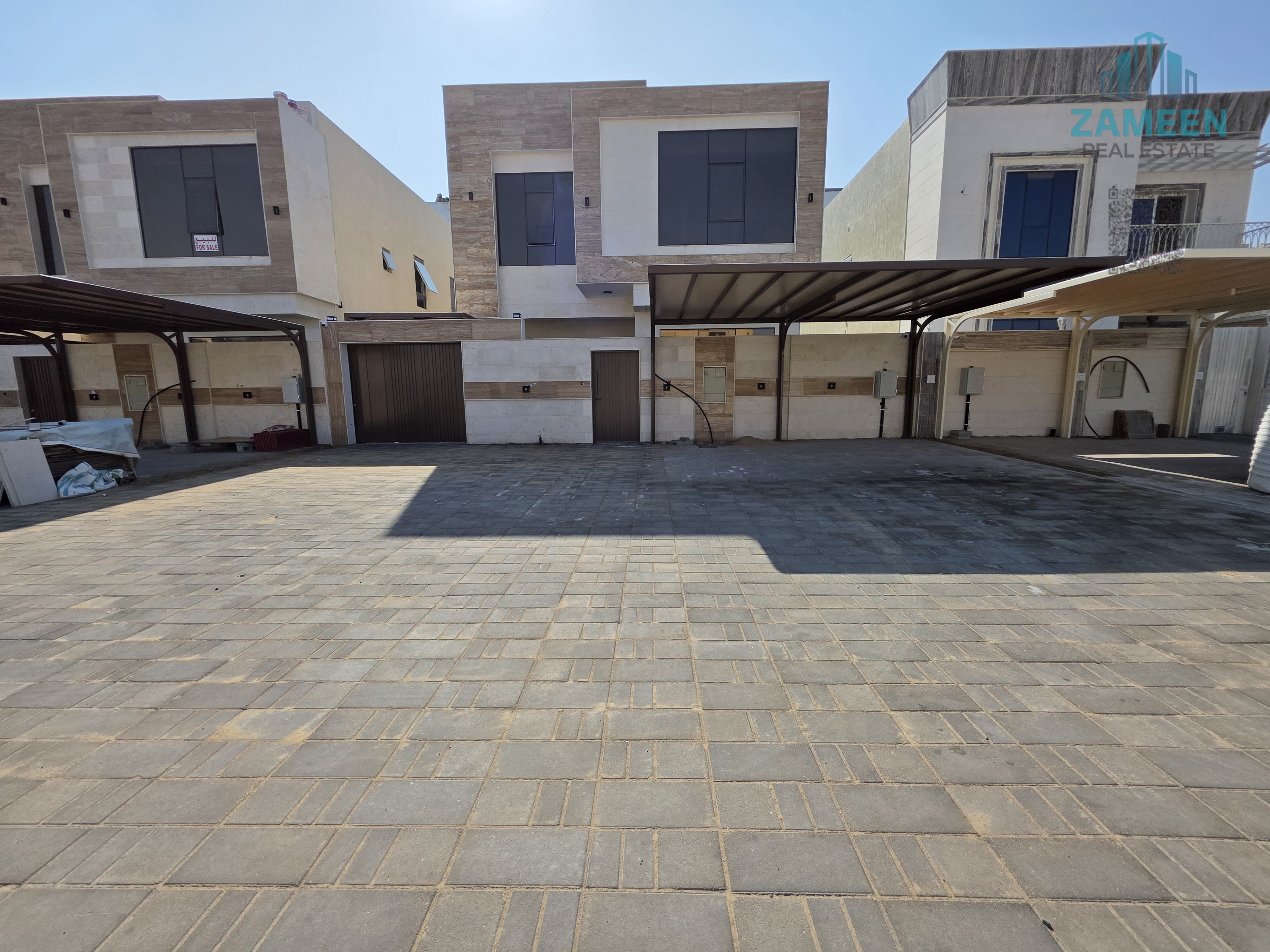 Property Deal: 5 Master Bedroom Villa in Al Zahia (Ready to Move In) Includes Central AC, Electricity, and Water! For sale: A two-story villa with
