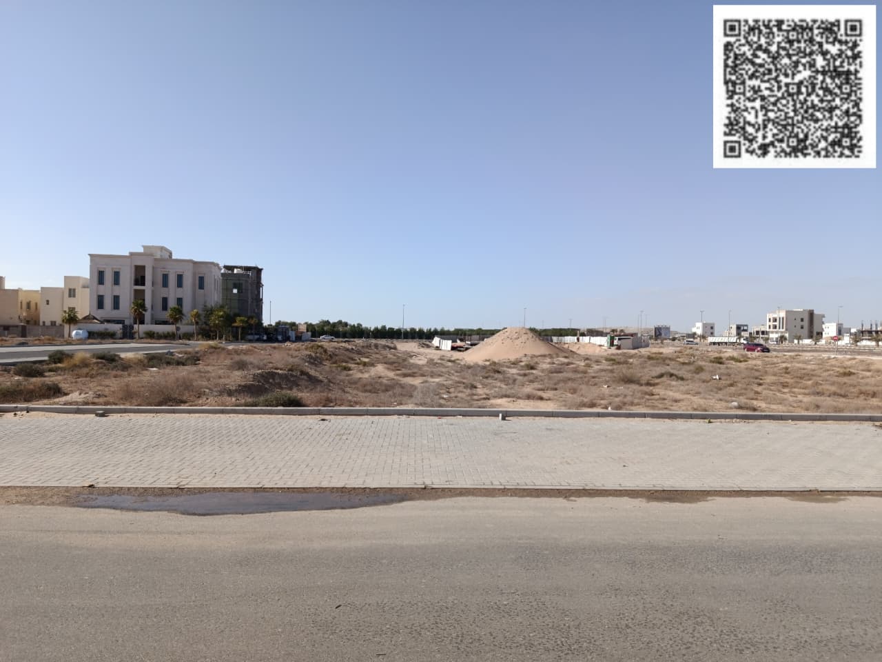 Land for sale - Al-Aliyah Residential and commercial (ground + 5) Area: 1250 m² - 13,455 sq ft Prime location near Sheikh Mohammed bin Zayed Street Fr