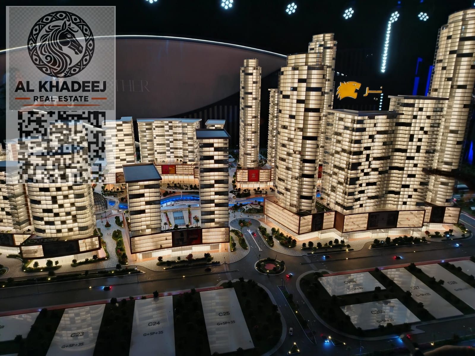 The first fully integrated compound in Ajman with no commission, fully furnished units, malls, shops, and crystal lakes with a breathtaking view.