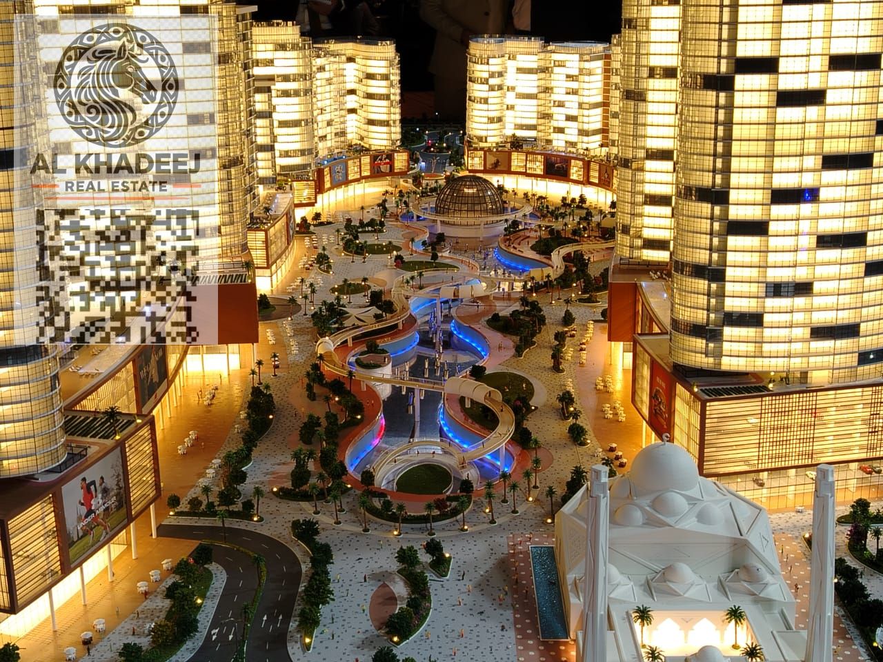 The first integrated compound in Ajman with no commission, fully furnished units (malls, shops, and crystal lakes with a stunning view).