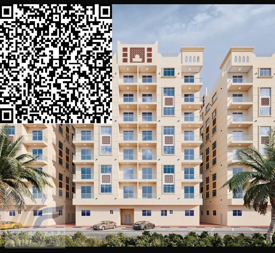 Own a luxury studio in Princess Village Ajman, interest-free, with easy installments, for up to 7 years!