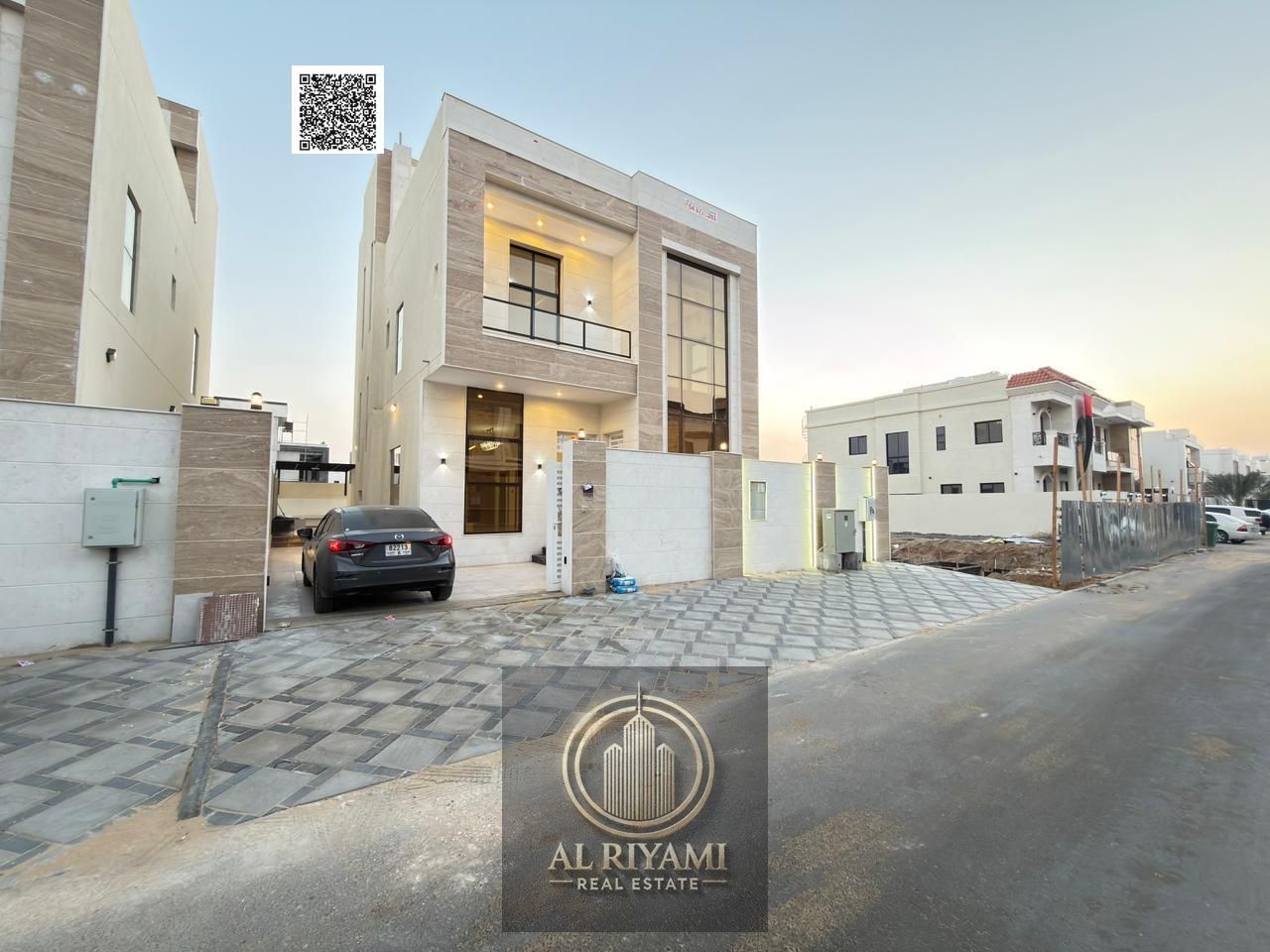 Luxury Villa in Ajman with Roof Garage and Premium Finish