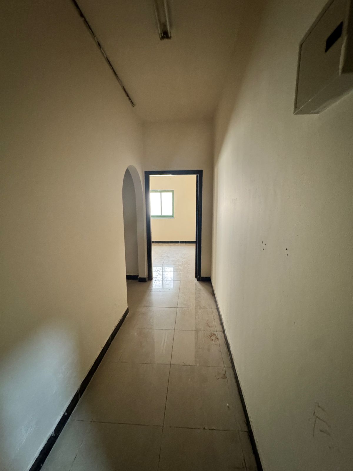 For rent in Al Majaz area — bachelors apartment, three bedrooms and a living room, in a prime location close to all services, with a special/beautiful