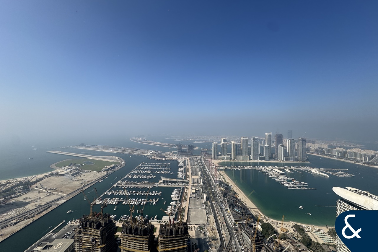 Above 60th Floor | Full Sea View | Vacant