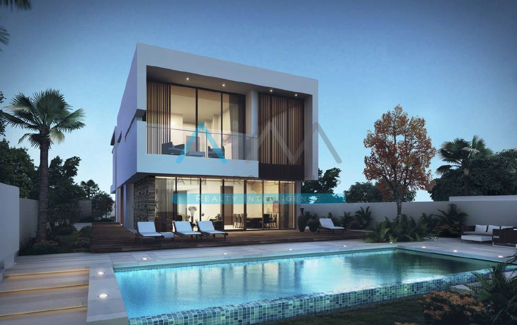 FULL GOLF COURSE VIEW 5BR/MAIDS/DRIVER ROOM DAMAC HILLS BRAND NEW VILLA FOR SALE