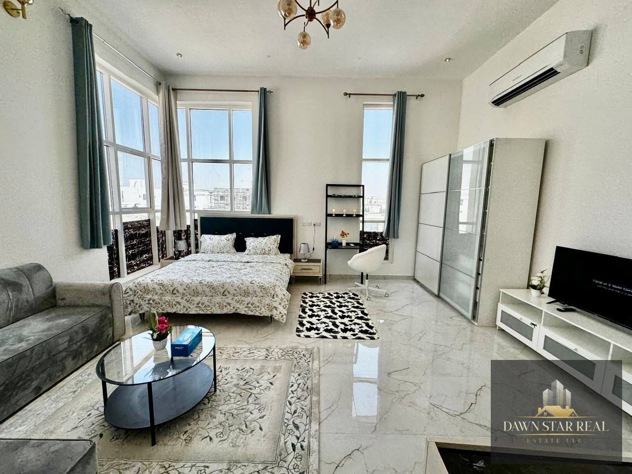 M/3800 Brand New Fully Furnished Studio Sep/Kitchen Washroom In KCA