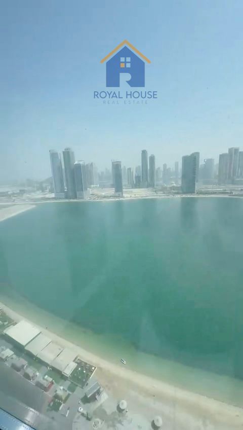 Two bedrooms and a living room in the newest tower in Sharjah