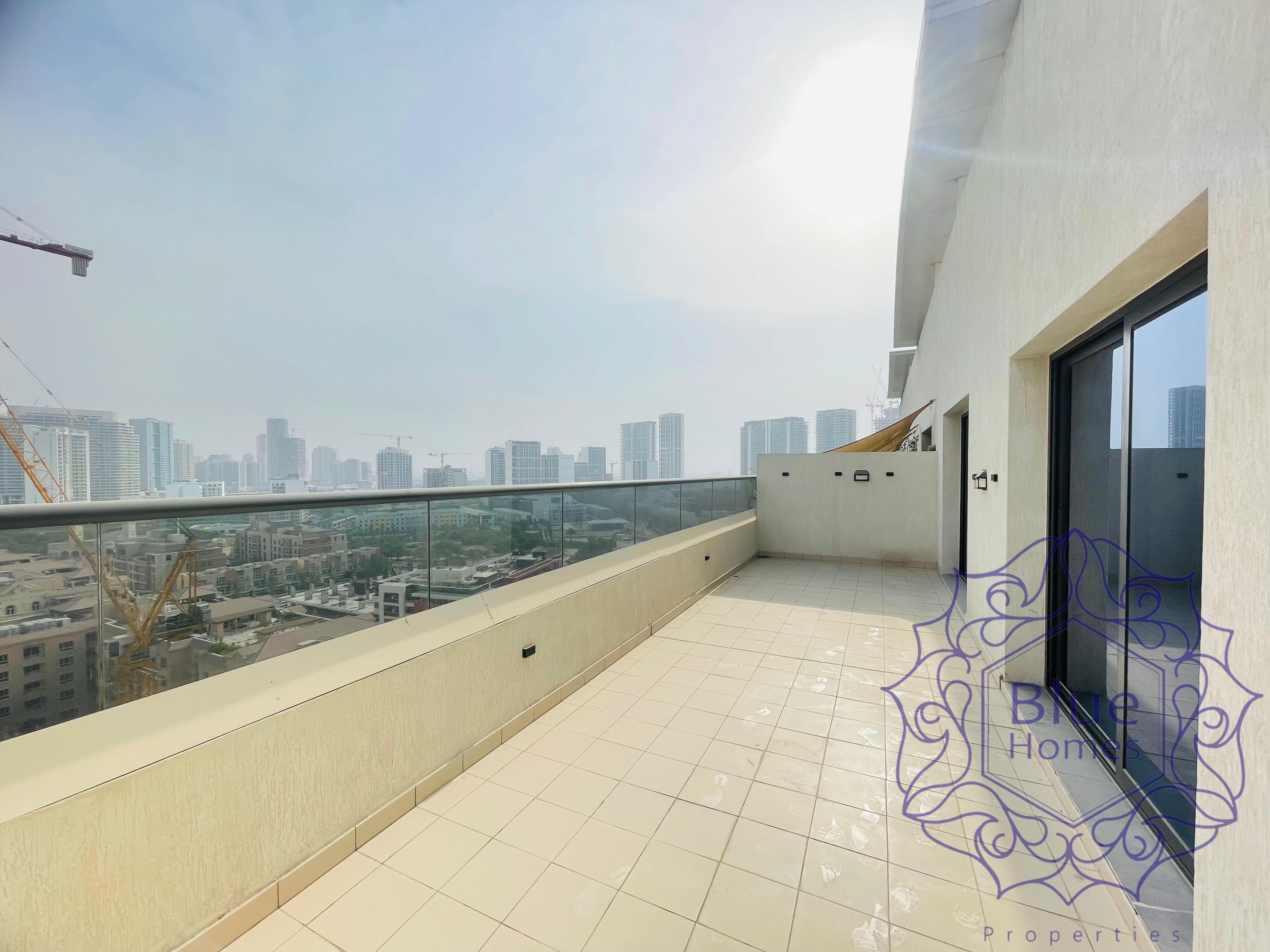 Wide Balcony| Fixed kitchen appliances| 1Bed hall kitchen