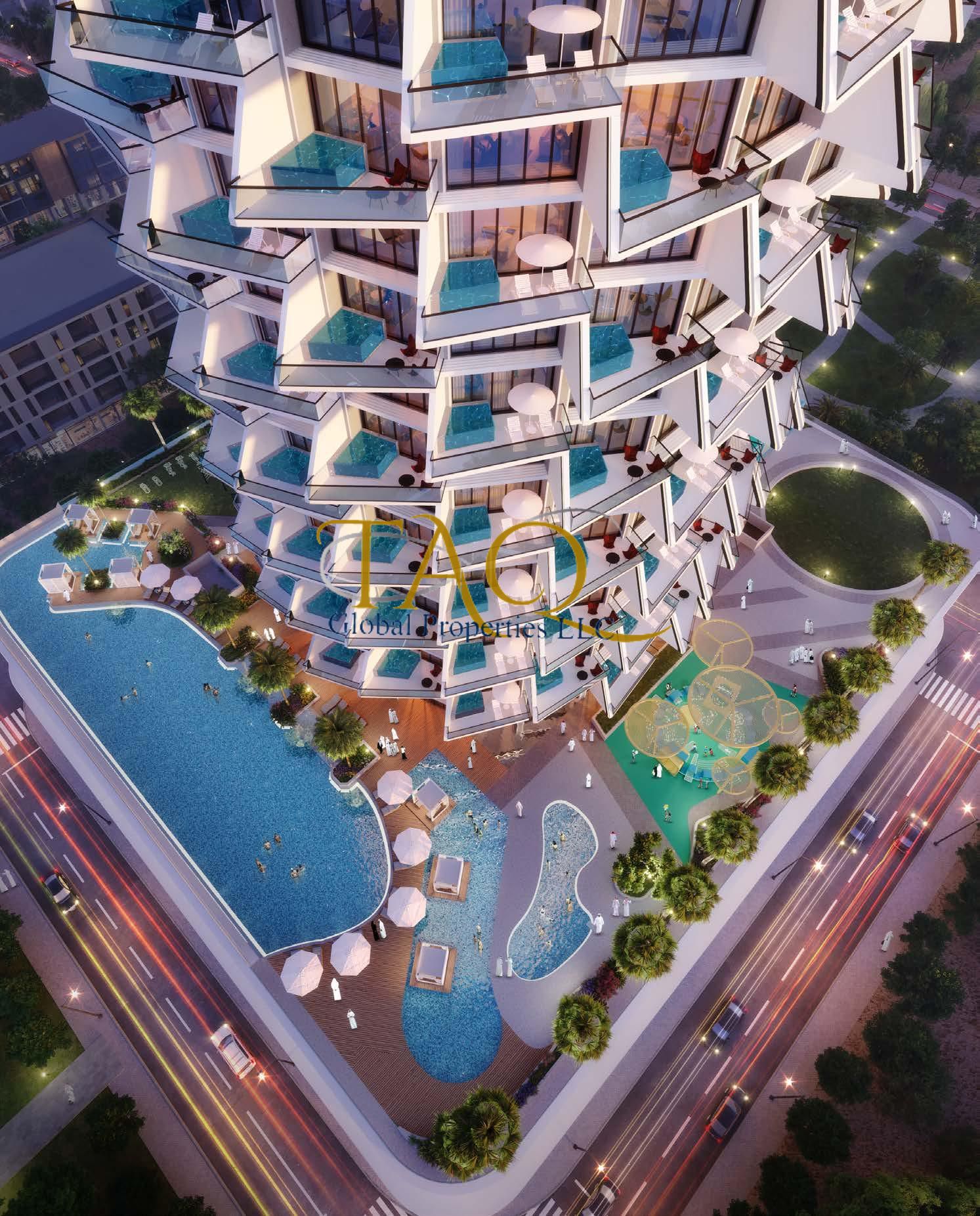 Luxury 807 Sq. Ft. Apartment | Binghatti Royal, JVC | Private Jacuzzi