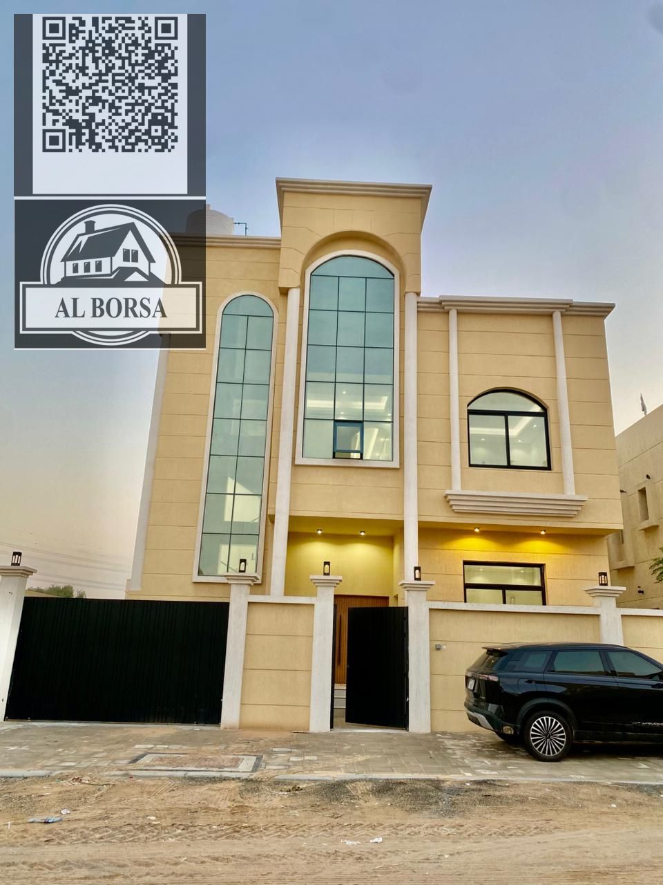 Villa for rent in Al Helio 2 – Ajman, first occupant, one end, electricity for a citizen.