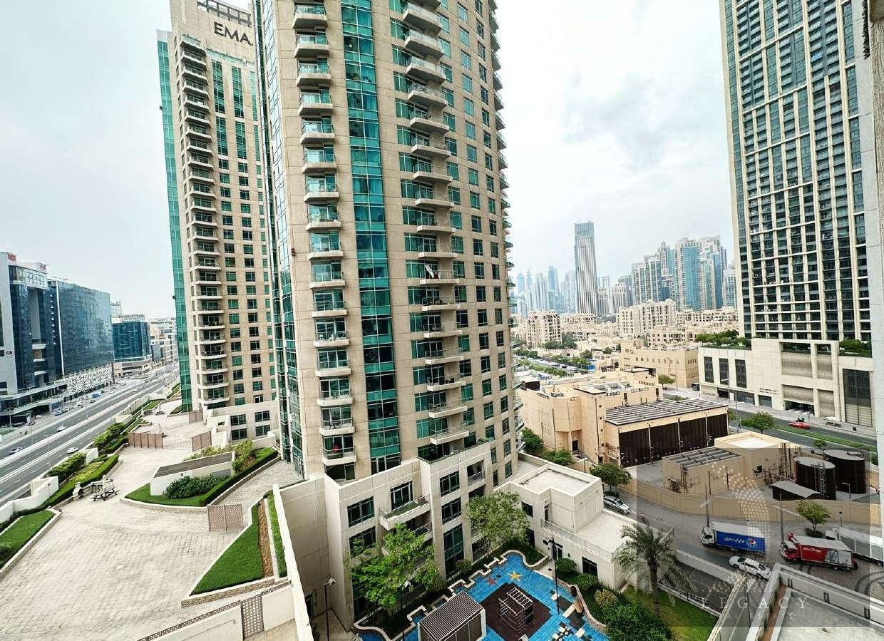Upgraded & Furnished | Balcony | Pool View