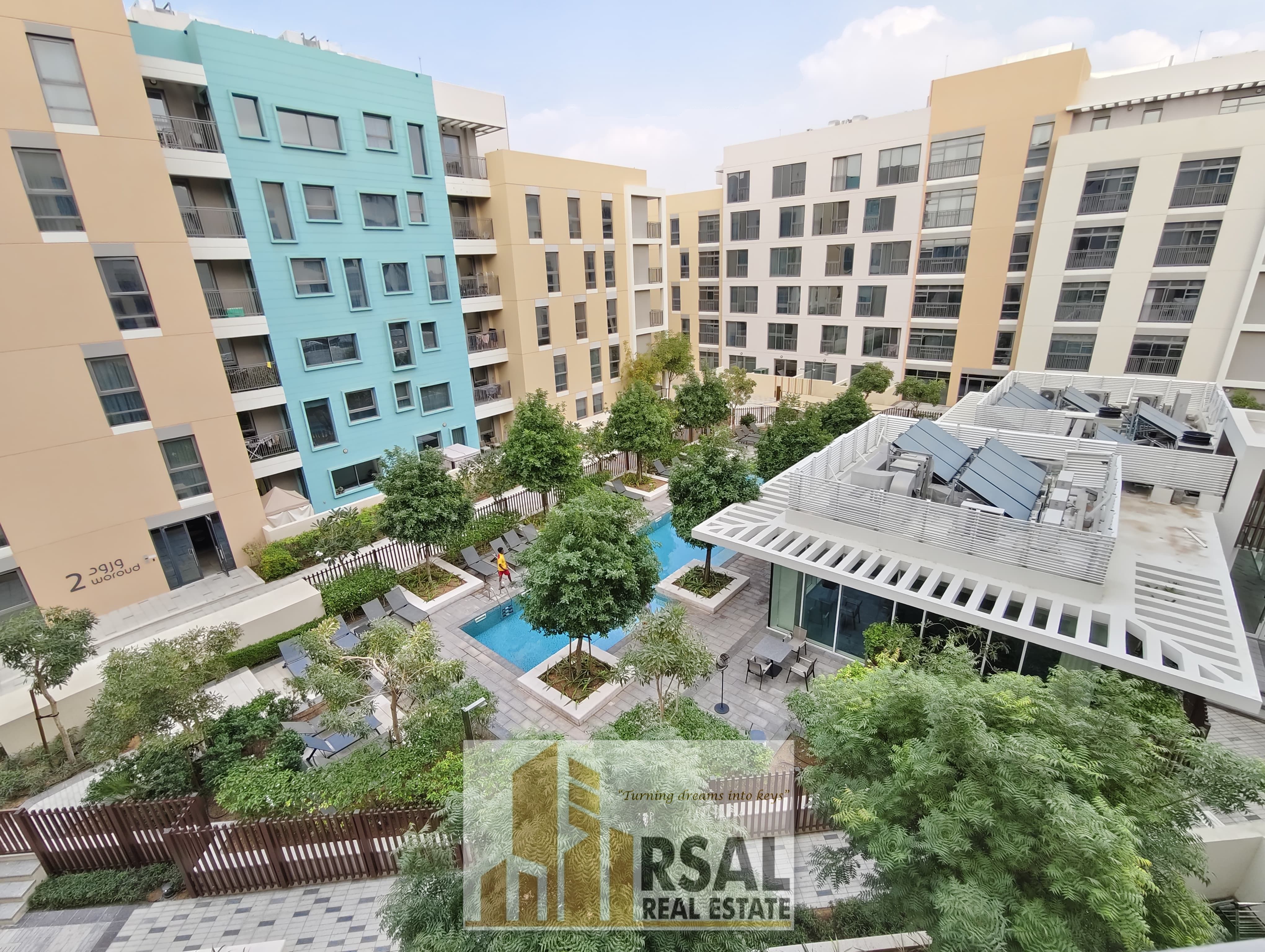 Pool View ll 1 BR Apartment ll Opposite Zahia City Centre